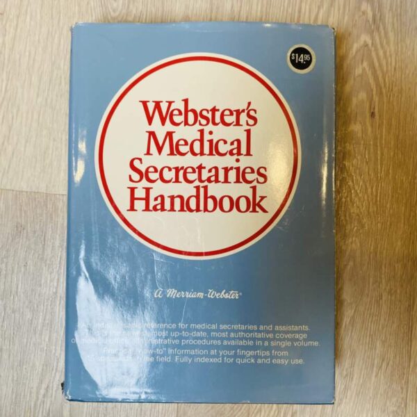 Websters medical secretaries handbook