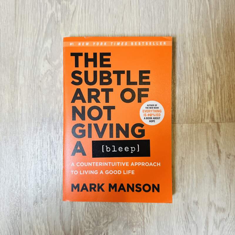 The subtle art of not giving a [ bleep ]